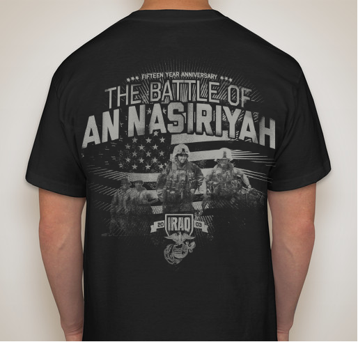 BATTLE OF AN NASIRIYAH REUNION & FOUNDATION FUNDRAISER Fundraiser - unisex shirt design - back