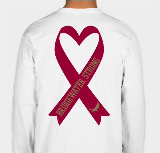 Memorial fundraiser for fallen campus officers Fundraiser - unisex shirt design - back