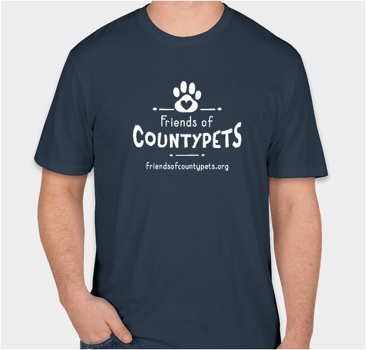 Friends of CountyPets T-Shirt Fundraiser Fundraiser - unisex shirt design - front