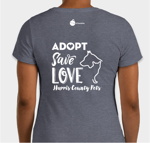 Friends of CountyPets T-Shirt Fundraiser Fundraiser - unisex shirt design - back