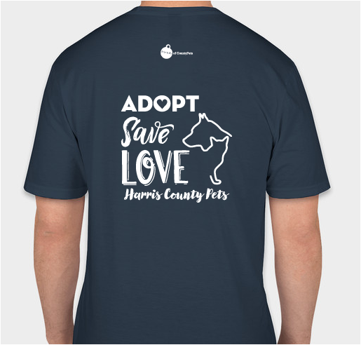 Friends of CountyPets T-Shirt Fundraiser Fundraiser - unisex shirt design - back