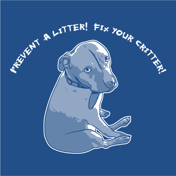 April Animal Awareness Month shirt design - zoomed