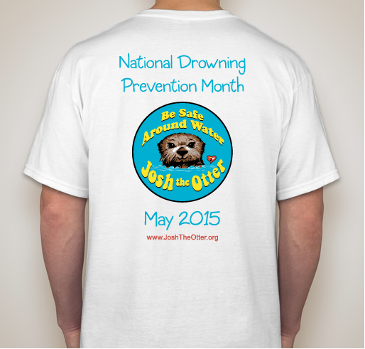 SASO Swimming's Josh the Otter National Drowning Prevention Month Fundraiser Fundraiser - unisex shirt design - back