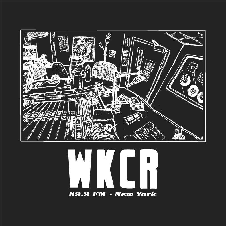 WKCR Studio Design Shirt shirt design - zoomed