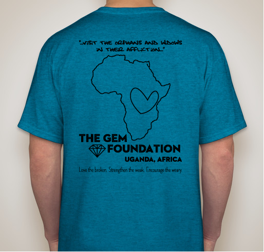 The Gem Foundation Fundraiser - unisex shirt design - back