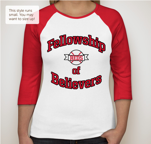 Fellowship of Believers Fundraiser - unisex shirt design - front