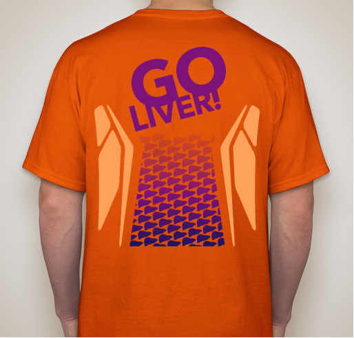 American Liver Foundation Boston Marathon Fundraiser Fundraiser - unisex shirt design - back