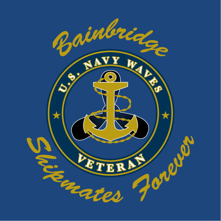 Bainbridge shipmates shirt design - zoomed
