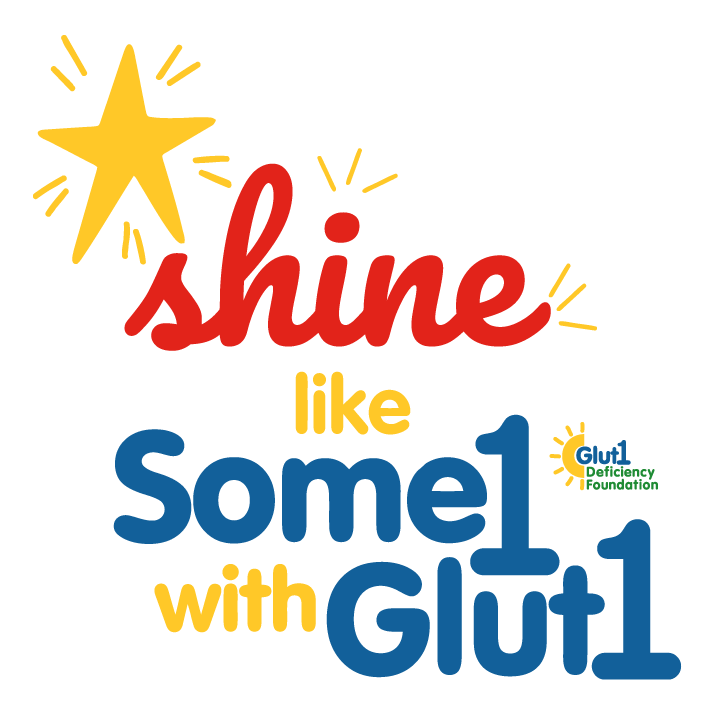 Shine Like Some1 with Glut1 shirt design - zoomed