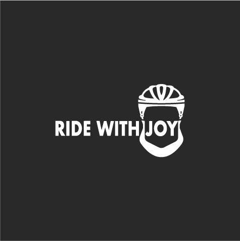 Ride with Joy - Memorial Bench / Plaque shirt design - zoomed