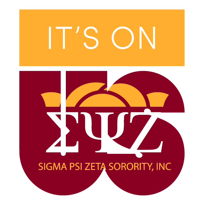 Sigma Psi Zeta - It's On Us! shirt design - zoomed
