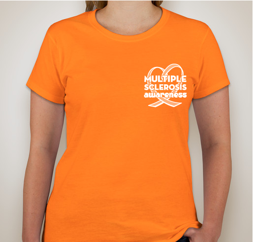 Multiple Sclerosis Awareness Fundraiser - unisex shirt design - front