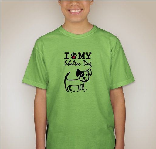 Rescue for Rascal! Heartworm treatment. Fundraiser - unisex shirt design - back