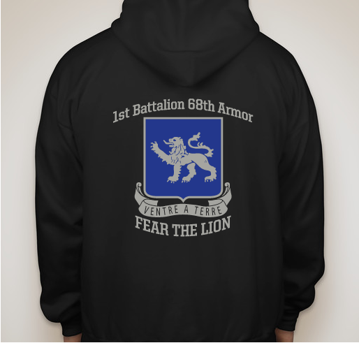 1/68 Silver Lions Fundraiser - unisex shirt design - back