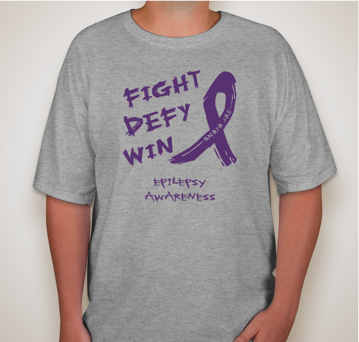 Epilepsy Awareness for Anaya Jae Fundraiser - unisex shirt design - front