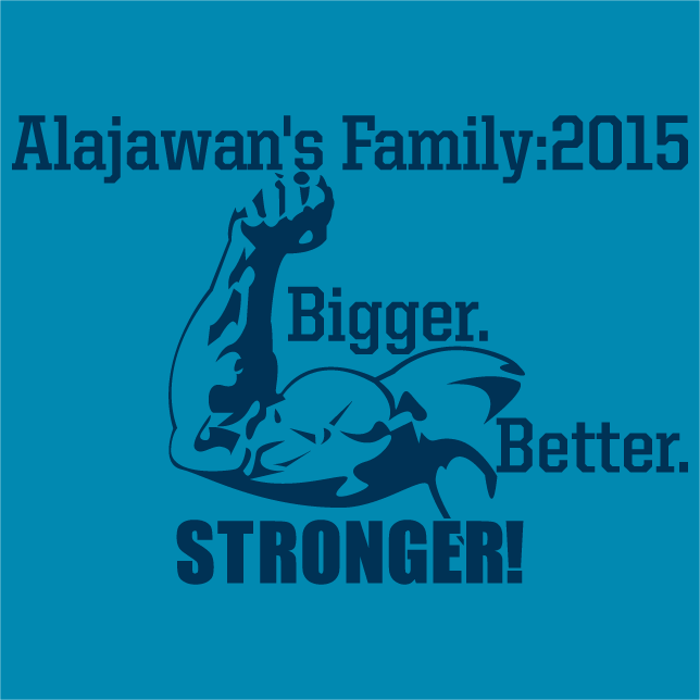 Alajawan's 4th Annual Community Family Reunion shirt design - zoomed