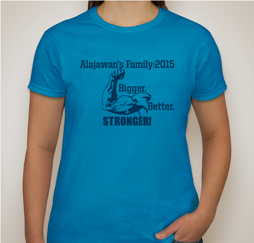 Alajawan's 4th Annual Community Family Reunion Fundraiser - unisex shirt design - front