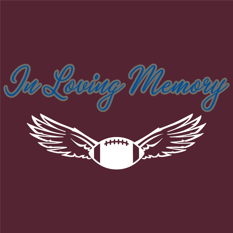 In Loving Memory shirt design - zoomed