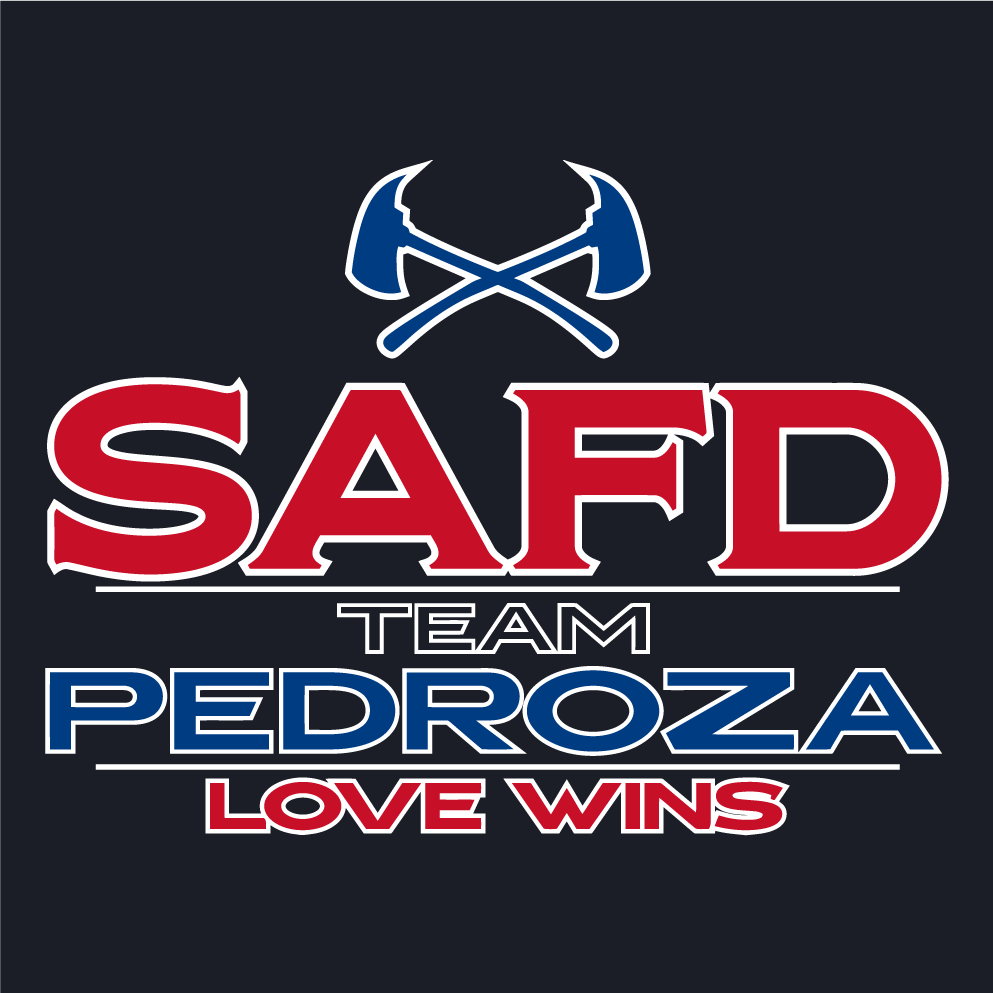 Our SAFD brother and friend Albert Pedroza shirt design - zoomed