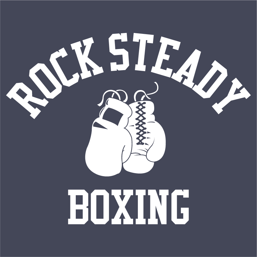 Fighting Back Against Parkinson's Disease with Rock Steady Boxing shirt design - zoomed