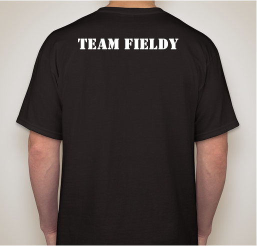 Team Fieldy Fundraiser - unisex shirt design - back
