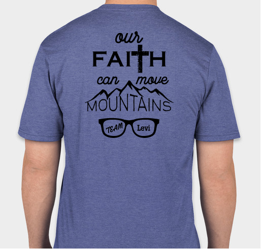 Team Levi #EndNF Fundraiser - unisex shirt design - back