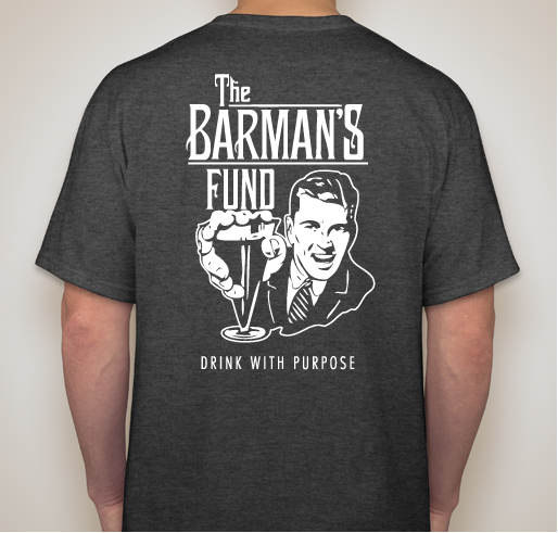 The Barman's Fund of Louisiana Tshirt Drive Fundraiser - unisex shirt design - back