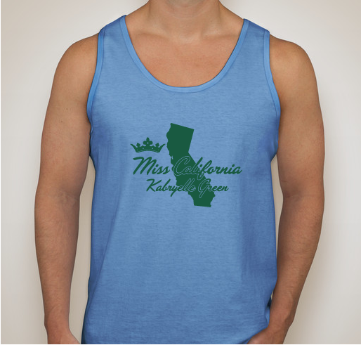 Miss. California United America Pageant 2015 Fundraiser - unisex shirt design - front