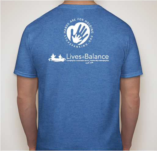 US Alliance to End the Hitting of Children Fundraiser - unisex shirt design - back