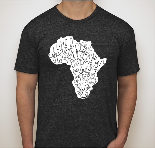 Returning to Zambia with Family Legacy Fundraiser - unisex shirt design - front