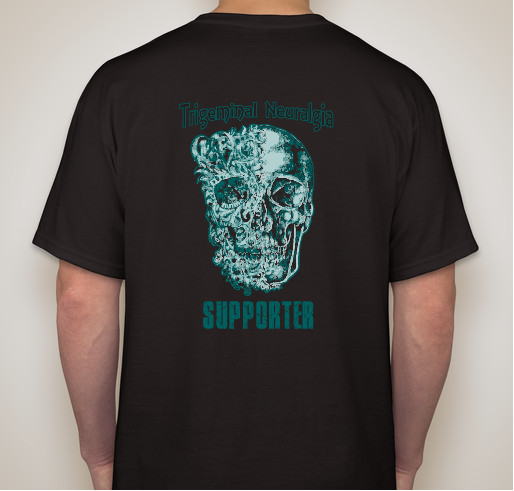 Trigeminal Neuralgia Booster Fundraiser - unisex shirt design - back