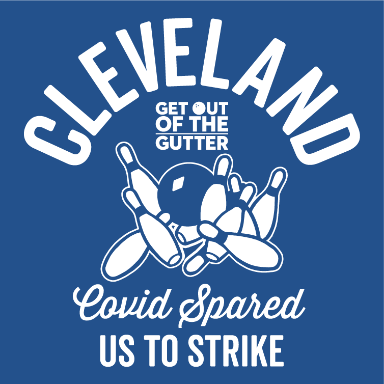 CLE BLIND BOWLERS shirt design - zoomed