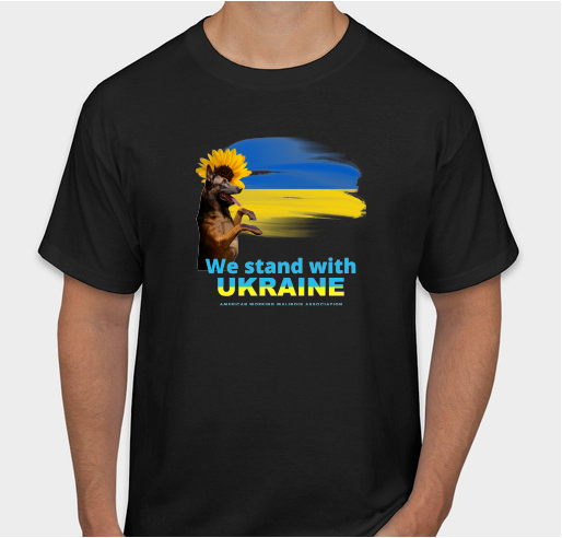 AWMA Fundraiser for Ukraine Fundraiser - unisex shirt design - front