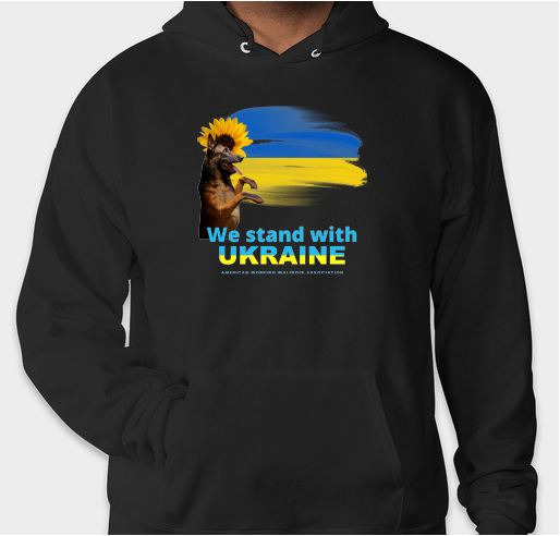 AWMA Fundraiser for Ukraine Fundraiser - unisex shirt design - front