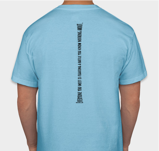 GCMS Mental Health and Suicide Prevention Fundraiser Fundraiser - unisex shirt design - back