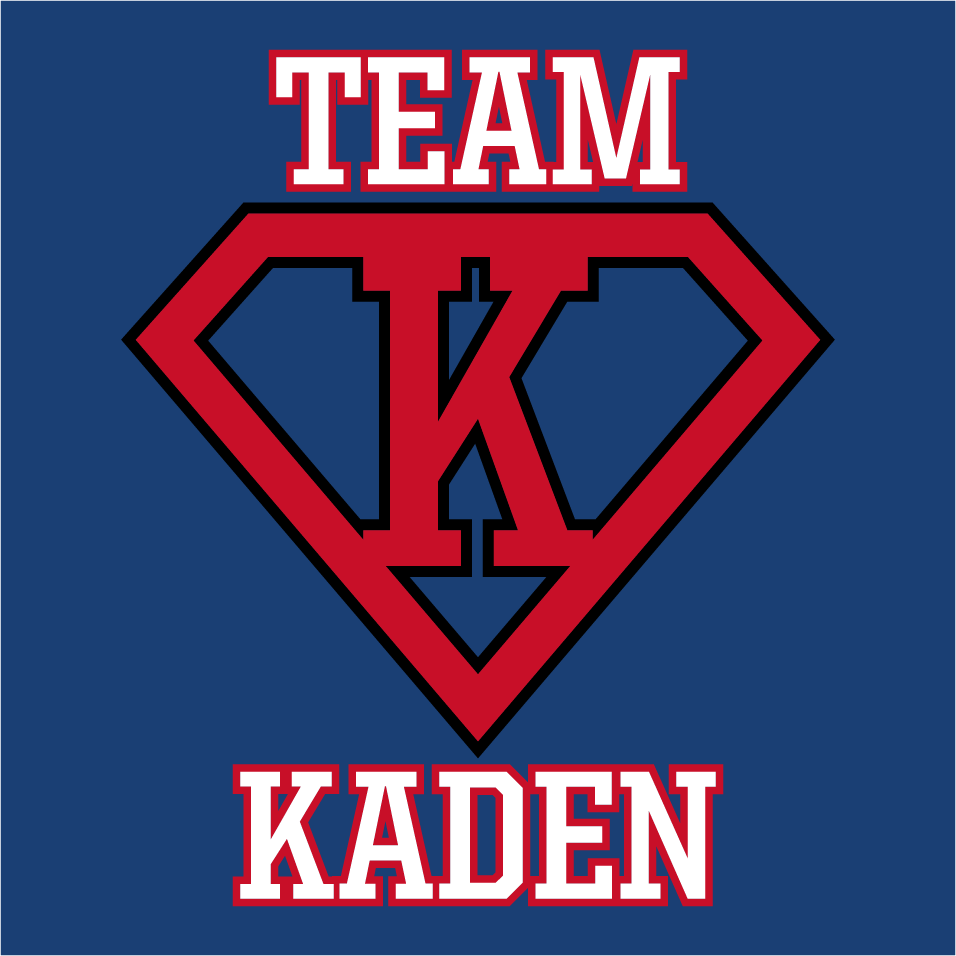 Team Kaden shirt design - zoomed