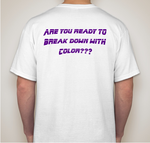 Team Lil-G for CMN Fundraiser - unisex shirt design - back
