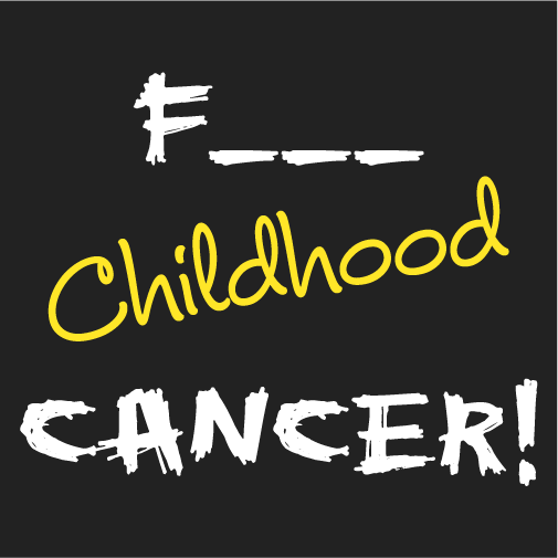 Help us in our fight against childhood cancer! shirt design - zoomed