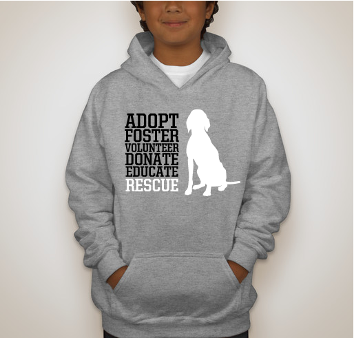Do you support RESCUE? Fundraiser - unisex shirt design - front