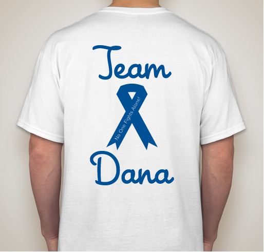 Love and Support for Dana Holleran Petkovsek Fundraiser - unisex shirt design - back