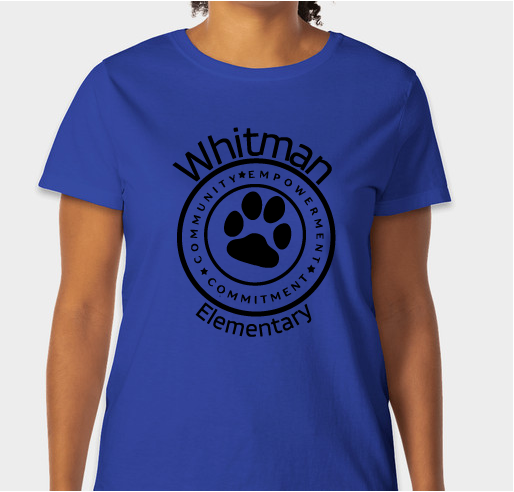 Help support our Whitman Wildcats! Fundraiser - unisex shirt design - front