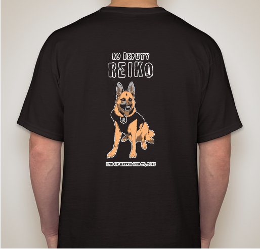 Remembering Reiko Fundraiser - unisex shirt design - back