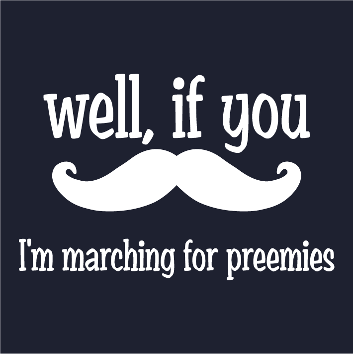 Team Hargis: March for Babies shirt design - zoomed