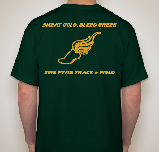 Pittsgrove Township Middle School Track & Field Fundraiser Fundraiser - unisex shirt design - back
