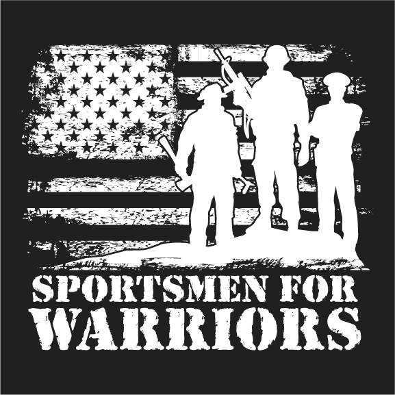 Sportsmen For Warriors shirt design - zoomed