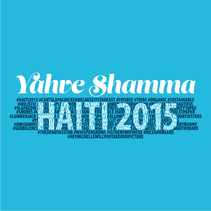 Haiti 2015 trip shirt design - zoomed