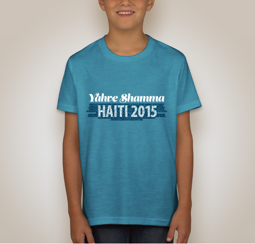 Haiti 2015 trip Fundraiser - unisex shirt design - front