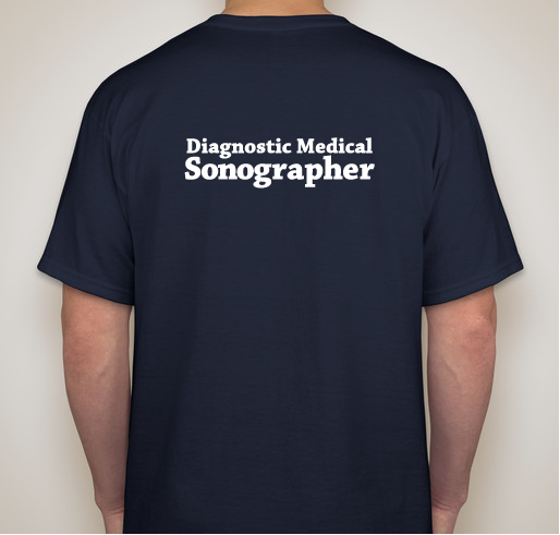 KC Sonography '15 GLOW in the DARK! Fundraiser - unisex shirt design - back