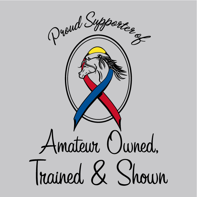 Fundraiser to sponsor Amateur Owned, Trained & Shown @ Morgan Grand Nationals! shirt design - zoomed