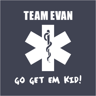 TEAM EVAN shirt design - zoomed